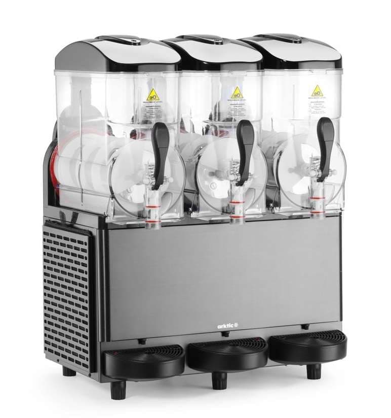 Slushmaskin 3x10 Lt – kapasitetsplanlegging for profesjonelle kjøkken