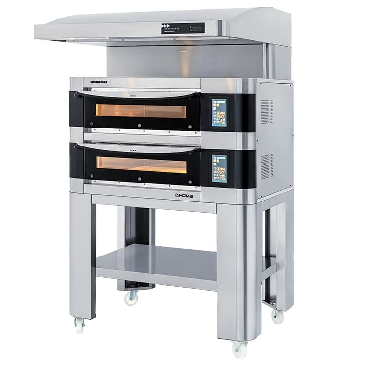 Pizzaovn DHOME 6+6x Ø35 cm – hvordan unngå flaskehalsen i pizzaproduksjonen