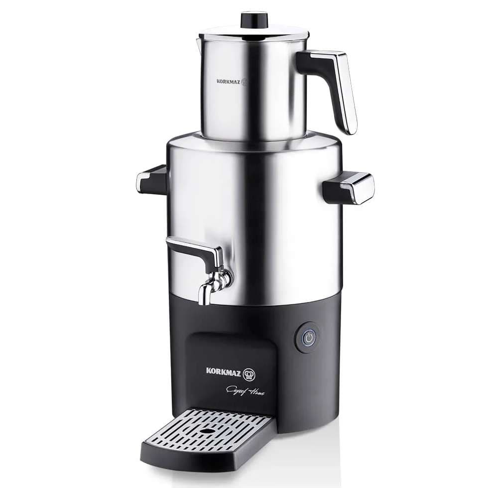 Dobbeltkammer tekoker: Grundig guide til Samovar 1,3/3,7 l for storkjøkken