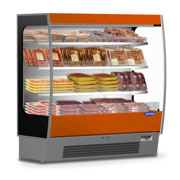 Kjølereol Tecnodom Lido<br>Pakket ferskt kjøtt<br>Temperatur 0°C / +2°C